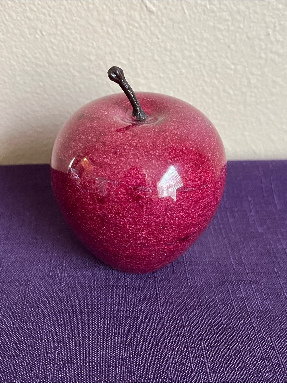 Decorative Marble Apple